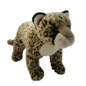 Vintage 1999 Retired Ty Dot the Leopard plush toy, wildlife theme